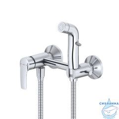 Смеситель с гигиеническим душем, глянцевый хром, Ray, IDDIS, RAYSB00i08