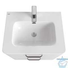 Тумба Iddis Brick 60 белый глянец с раковиной 60 BRI60WFi95