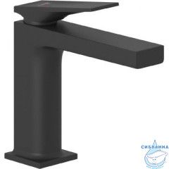  Смеситель для раковины Kludi Decus EcoPlus 542893975 (с донным клапаном) (черный матовый)