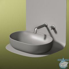  Раковина на столешницу 60 см Ceramicanova Element CN6047MH (серый)