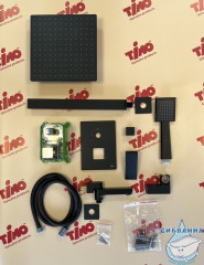Душевая система Timo Selene SX-3069/03SM 220 1 режим (черный матовый)