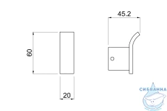 Крючок Allen Brau Infinity 265468