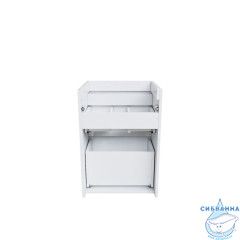 Тумба напольная с ящиками, белая, 50 см, Zodiac, IDDIS, ZOD5CBFi95