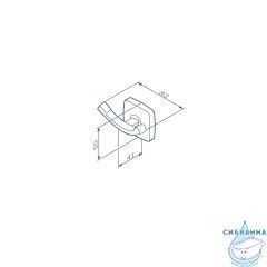Крючок Am.Pm Gem A9035622