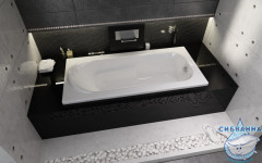 Акриловая ванна Riho Columbia 160x75 с каркасом