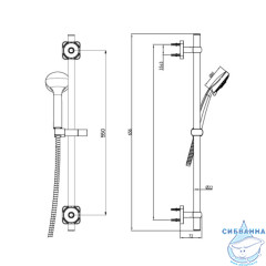 Душевой гарнитур, Bild, IDDIS, BIL3F65i16