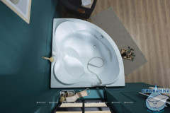 Акриловая ванна Aquanet Malta New 150x150 с каркасом