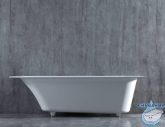 Ванна из искусственного камня Salini Orlando 170x70 (материал sapirit, белый глянцевый)