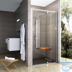 Дверь в нишу Ravak Pivot PDOP2-120 см профиль хром