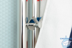 Полотенцесушитель электрический Сунержа Терция 120 (с возможностью скрытого подключения) (хром)