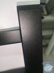 Полотенцесушитель электрический Terminus Quatro 22х160 круглая (с возможностью скрытого подключения) (черный муар)