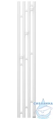 Полотенцесушитель электрический Сунержа Кантата 120 (с возможностью скрытого подключения) (белый глянцевый)