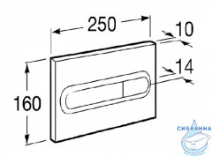 Унитаз приставной Roca The Gap 893109000 с кнопкой смыва и бачком, в комплекте c сиденьем Soft close (микролифт)