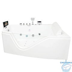 Акриовая ванна Gemy G9056 O R 170х130 с гидромассажем
