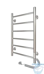 Полотенцесушитель электрический Санприз Аврора П6 40Х70 U (хром) (подключение универсальное)