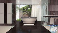 Ванна из литьевого мрамора Esse Mindoro 189x96