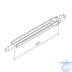 Полотенцедержатель Am.Pm Inspire 2.0 A50A32622