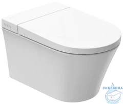 Инсталляция Jacob Delafon с кнопкой смыва в комплекте с унитазом Jacob Delafon Seine c сиденьем Soft close (микролифт) легкосъёмное E34360-00