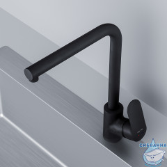 Смеситель для кухни AM.PM Like F8005022 (черный матовый)