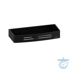 Полка, нержавеющая сталь, черная, SHE10SBi44, IDDIS