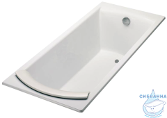 Ванна чугунная Jacob Delafon Biove 170x75 без отверстий для ручек ( с антискользящим покрытием) без ножек E2930-00