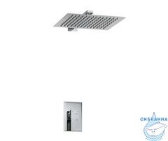 Встраиваемый комплект для душа с верхней душевой насадкой A12119