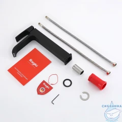 Смеситель для раковины Raglo R02.15.06 (черный матовый)