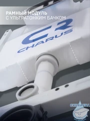 Инсталляция Charus City с кнопкой смыва Charus белый матовый, в комплекте с унитазом Azario Uno с сиденьем Soft close (микролифт) 