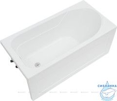 Акриловая ванна Aquanet West 130x70 с каркасом