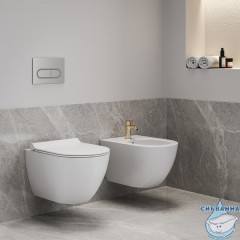 Смеситель для биде Ravak Eleganta X070369 (розовое золото)