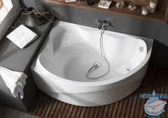 Акриловая ванна Aquanet Jamaica 160x100 L с каркасом