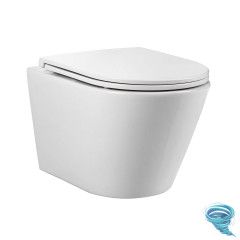Унитаз подвесной безободковый Aquatek Вега AQ1904T-00 с сиденьем Soft Close (микролифт)