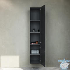 Шкаф пенал Am.Pm Gem 30 R черный матовый M90CHR0306BM