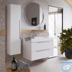 Пенал Aqwella Cube CUB0503W 30 см белый