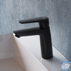 Смеситель для раковины Damixa Prime New D40102122 (черный матовый)