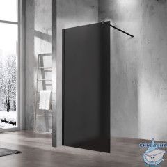 Walk-in Vincea Walk In HS 90 профиль черный, стекло матовое VSW-1H900GFB