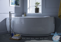 Акриловая ванна Aquanet Capri 160x100 L с каркасом
