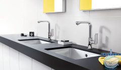Смеситель для раковины Hansgrohe Metris 31087000 (с донным клапаном)