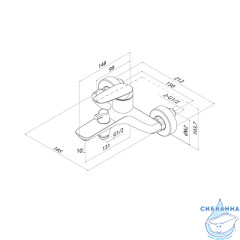 Смеситель для ванны Iddis Zodiac X ZDXSB02i02WA (хром)