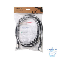 Шланг для душа, ПВХ, 1,6 м, 180, Milardo, 180P160M19