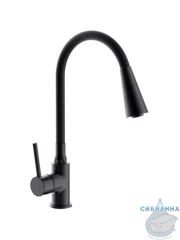 Смеситель кухни Frap F4044-6 (черный матовый)
