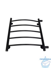 Полотенцесушитель водяной Санприз Классик П5 60х50 (боковое подключение 50) (черный матовый