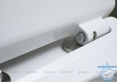 Унитаз напольный безободковый Aquanet Roll 210764 с бачком 210765 и сиденьем Soft Close (микролифт) Rimless
