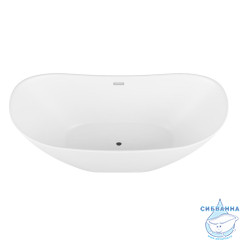 Акриловая ванна Grossman Galaxy GR-2103M 180X77 с каркасом (белый матовый)