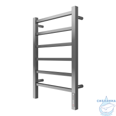 Полотенцесушитель электрический Terminus Ватикан П6 40х65 (подключение универсальное)(нержавеющая сталь)