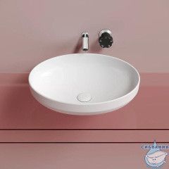  Раковина на столешницу 50 см Ceramicanova Element CN6056MW (белый матовый)