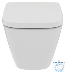 Инсталляция Ideal Standard в комплекте с унитазом Ideal Standard i.life B RimLS c сиденьем Soft close (микролифт), с кнопкой смыва IP001401