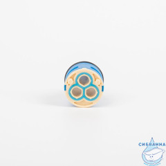 Дивертор для смесителя, пластик, h=52 мм, D=26, поворотный, IDDIS, 997PC152SM