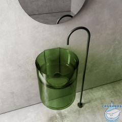 Раковина 42 см ABBER Kristall  AT2704Emerald