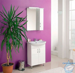 Шкаф-зеркало Акватон Онда 60 R, белый